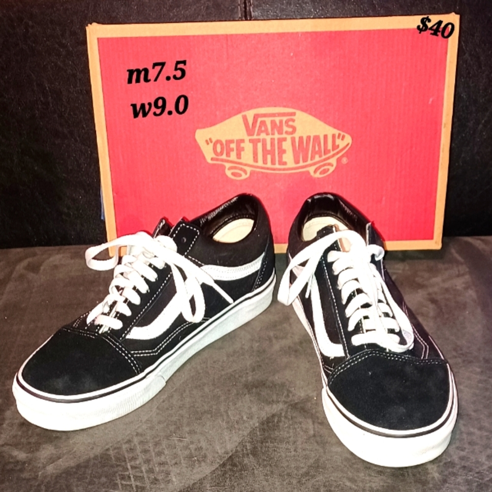 Vans old school black/white